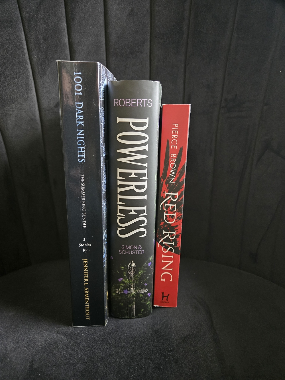 Powerless, Red Rising And 1001 Dark Knights